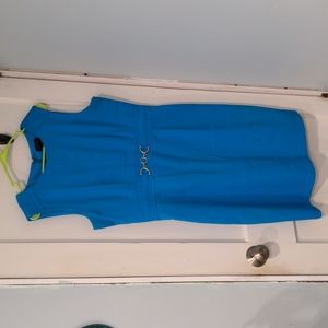 Blue Tahari sheath dress